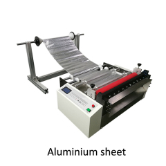 DCUT300S Hot Sale Automatic Cutting Machine Label Film Roll To Sheet Cross Cutting Machine