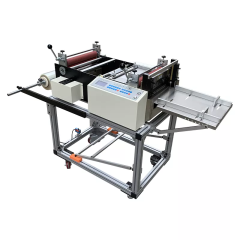 DCUT700S Hot Sale Automatic Vertical Integrated Machine Paper PVC Film Label Roll To Sheet Cutting Machine