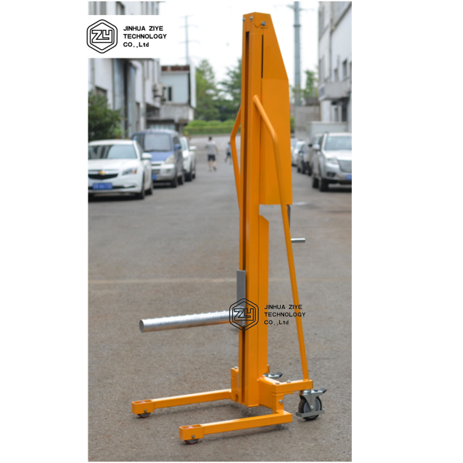 ST1500 Convenient Manual Stacker with Gripping Tool Hand Crank by Hand for Material Lifting 125mm 200KG 64KG 75mm