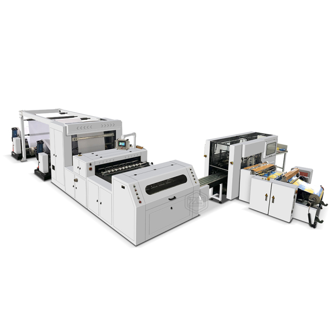 DCUT1100D-A4 Double Roll Automatic Sheet Cross Cutting Machine A4 Paper Cutter With Packaging Machine