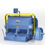 ML1600 Industrial Manual Feed Pizza Box Making Machine Cardboard Creasing And Die Cutting Machine