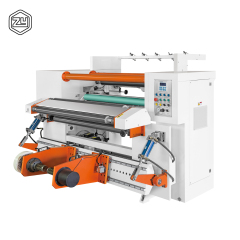 FPL1300L-T Automatic Small Siltter Rewinder Slitting Machine For Paper Roll