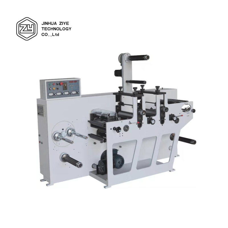 DES320D 2 Two Double Side Station Unit Blank Label Rotary Die Cutting and Slitting Machine