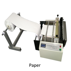 DCUT1000 Hot Sale Automatic Cutting Machine Label Film Roll To Sheet Cross Cutting Machine