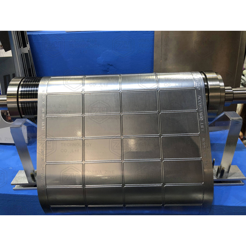 Matrici flessibili e cilindro magnetico per fustellatrice o macchina da stampa flessibile