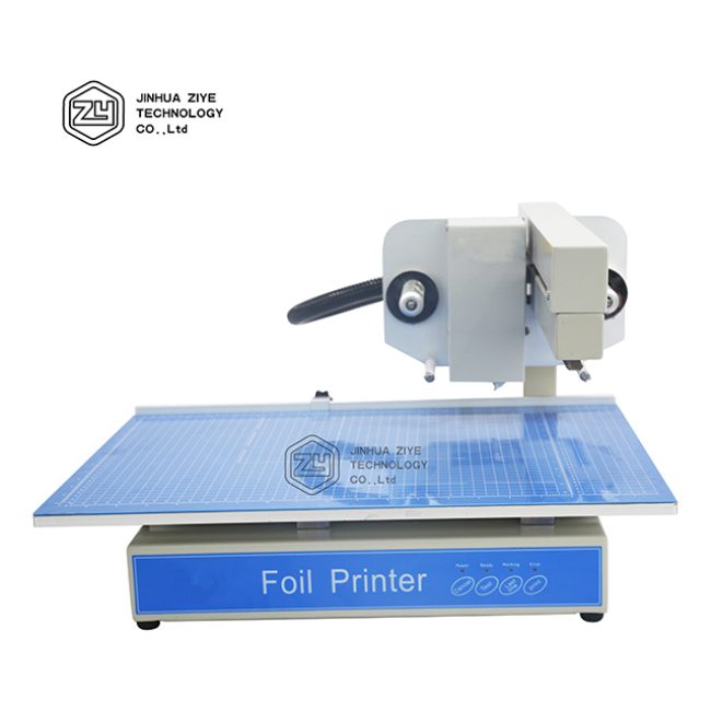 ZY-1025  Automatic Small Size Digital Hot Foil Stamping Printer  For Thesis Printing