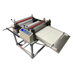 DCUT600S Hot Sale Automatic Vertical Integrated Machine Paper PVC Film Label Roll To Sheet Cutting Machine