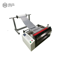 DCUT300 Small Compact Paper Label Film Roll To Sheet Cross Cutting Machine