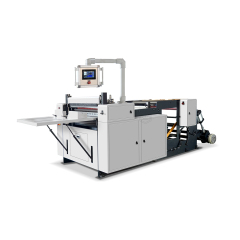 DCUT1100H Hot Sale Automatic Cutting Machine Label Film Roll To Sheet Cross Cutting Machine
