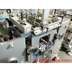 FD-320D High Speed Semi Automatic Paper Sticker Die Cutting Slitting Folding Machine