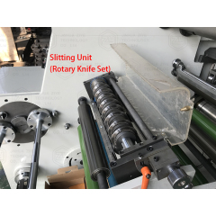 DES320D 2 Two Double Side Station Unit Blank Label Rotary Die Cutting and Slitting Machine