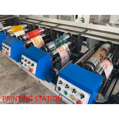 ZY-280P-6 Color Shaftless Full-servo Letterpress Petal Type Intermittent Flexo Flexographic Printing Machine