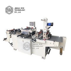 DES320T Rotary Automatic Adhesive Sticker Label Die Cutting Slitting Machine with Die Cut Unit