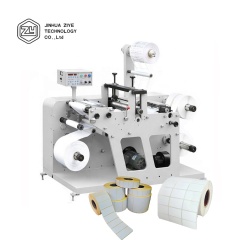 DES320T Rotary Automatic Adhesive Sticker Label Die Cutting Slitting Machine with Die Cut Unit
