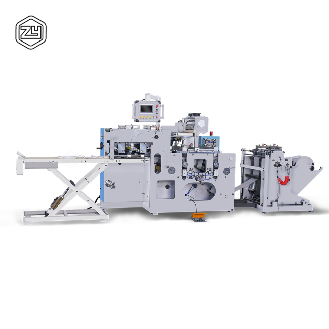 FD-420D 420mm Commercial Continuous Express Waybill Paper Form Label Folding Machine