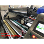 FPL900L-TP Quick Training Small Thermal Bank Paper Label Roll To Roll Slitting Cutting Machine For Sale