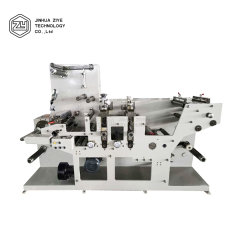 DES320D 2 Two Double Side Station Unit Blank Label Rotary Die Cutting and Slitting Machine