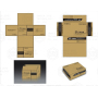 ML1600 Industrial Manual Feed Pizza Box Making Machine Cardboard Creasing And Die Cutting Machine