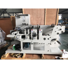 DES320D 2 Two Double Side Station Unit Blank Label Rotary Die Cutting and Slitting Machine