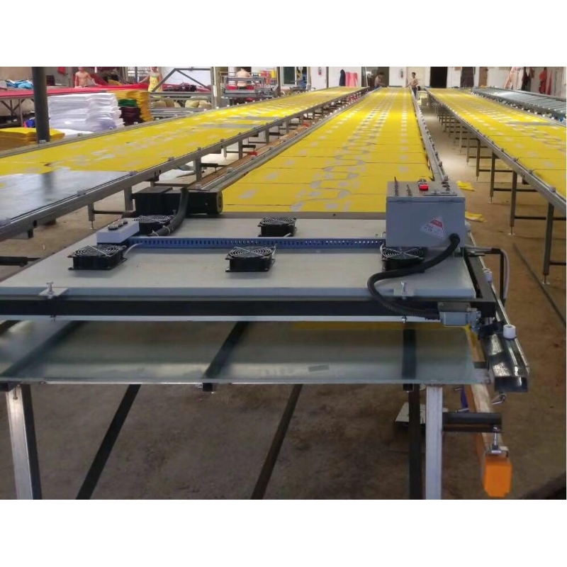 SPE Custom Size Screen Printing Flatbed Dryer Quartz Heating Pipe Platform Printing Drying Machine