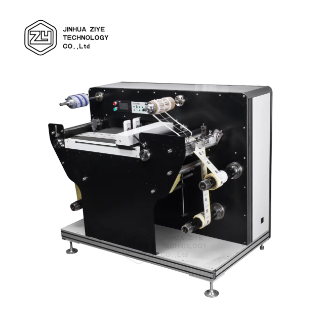 DIG320 Automatic Digital Roll To Roll Customized Label Die Cutting Machine