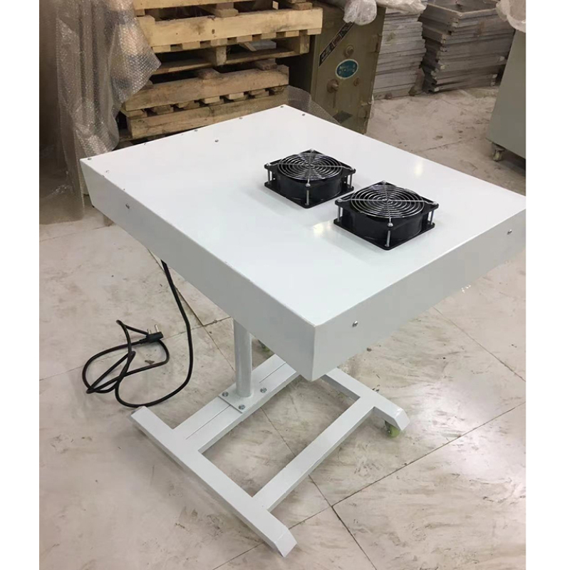 SPE-R4050 Adjustable Height Floor Type  Movable T-shirt Screen Print Flash Dryer Rotary Wheel Dryer For Screen Printing