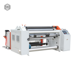 FPL1300L-S High Speed PET PVC Plastic Stretch Film Slitting And Rewinding Machine