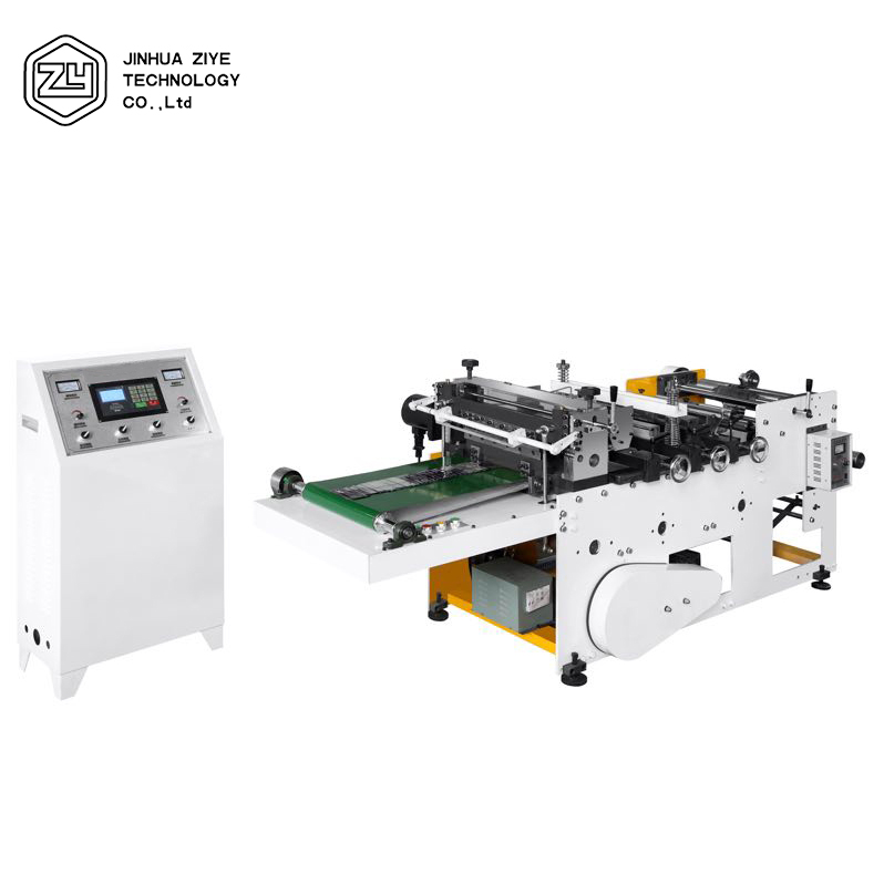 Wholesale DCUT500S High Quality Paper Label Film Roll Sheet Cutting Machine  Paper Sheet Cross Cutting Machine Suppliers -Ziye