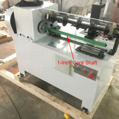HJ-500 Easy Operation Semi Automatic Pneumatic Multi Cutters Paper Tube Core Pipe Cutting Machine