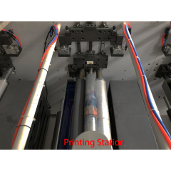 FPL320-1 Good Price 4 Color Horizontal Flexo Printer For Sticker Label Stock Film Paper With UV Die Cutting