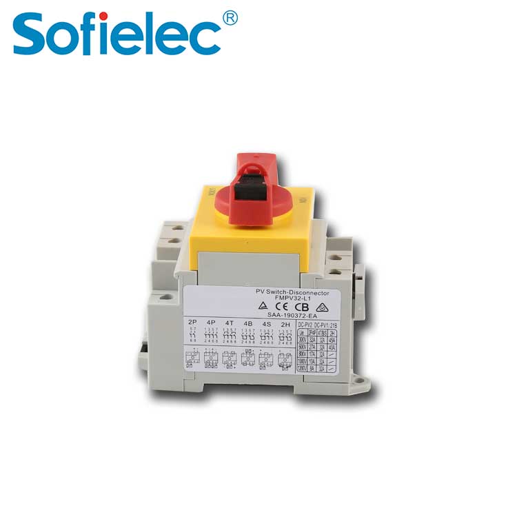 1200V DC 32A DC Isolator 2 Pole 4 Pole IP66 Solar Isolator Switch Din Rail  Mounting SAA/ TUV/ CB/ CE Certified BYT.2a-32 Suppliers and Manufacturers -  Factory Direct Quotation - zjbeny