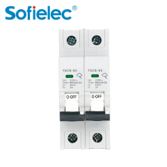 Protector de respaldo contra sobretensiones TSCB SPD, conectado con contacto auxiliar y mecanismo de funcionamiento eléctrico del reconectador