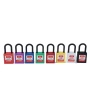 Stainless Steel ABS Safety 4mm Dia Shackle Tagout Padlock Long Shackle