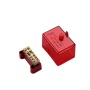 Neutral active 5 Hole 100 amp waterproof electrical plastic link junction box with cover