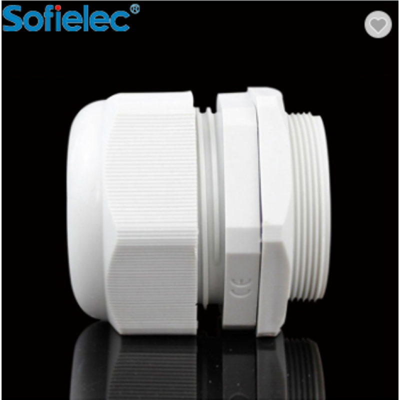IP68 waterproof PG13.5  plastic thread  nylon cable gland