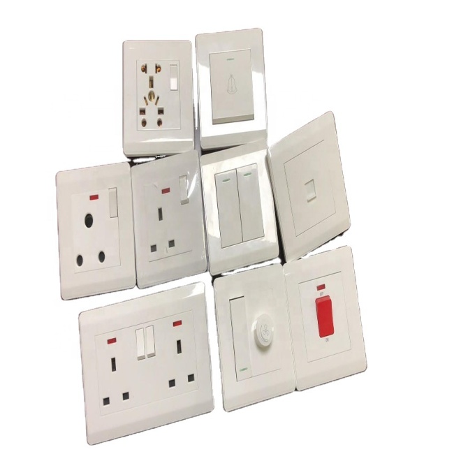 Sofielec wall switches and sockets European French, German type