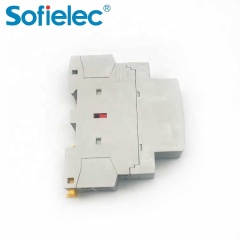 Mini contactor modular magnético Din DC, para control de iluminación inteligente