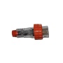 Standard grounding electrical male 4 pin plug ip66 industrial weatherproof plug