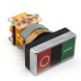 iehc LA39 series high quality on off red and green double push button switches