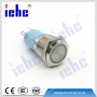 YHJ16-261 illuminated waterproof latching push button switch ip67