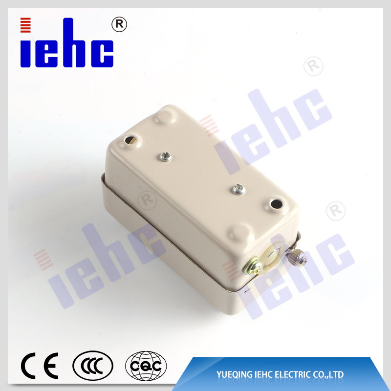 EBS211 10A metal shell electric push button switch box