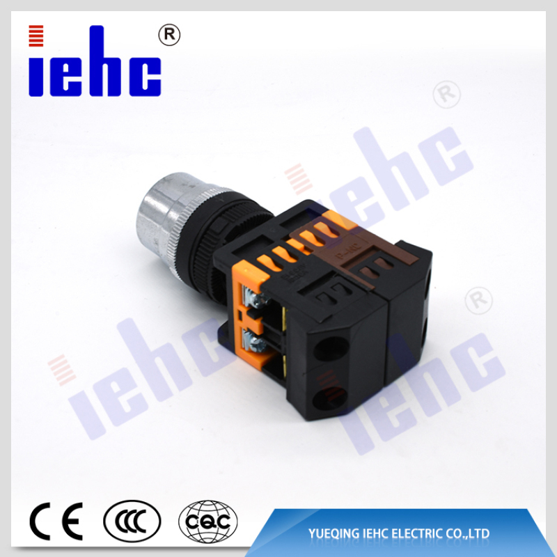 iehc APBB series high quality BA9S LED push button switch with light