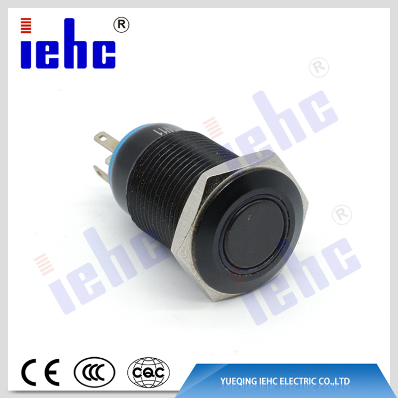 YHJ series hot sell metal push button 16mm