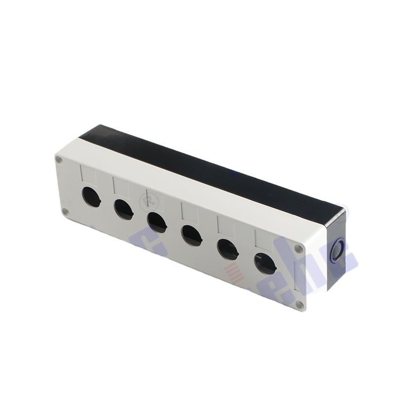 iehc HJ9-6W waterproof dustproof six holes push button control switch box