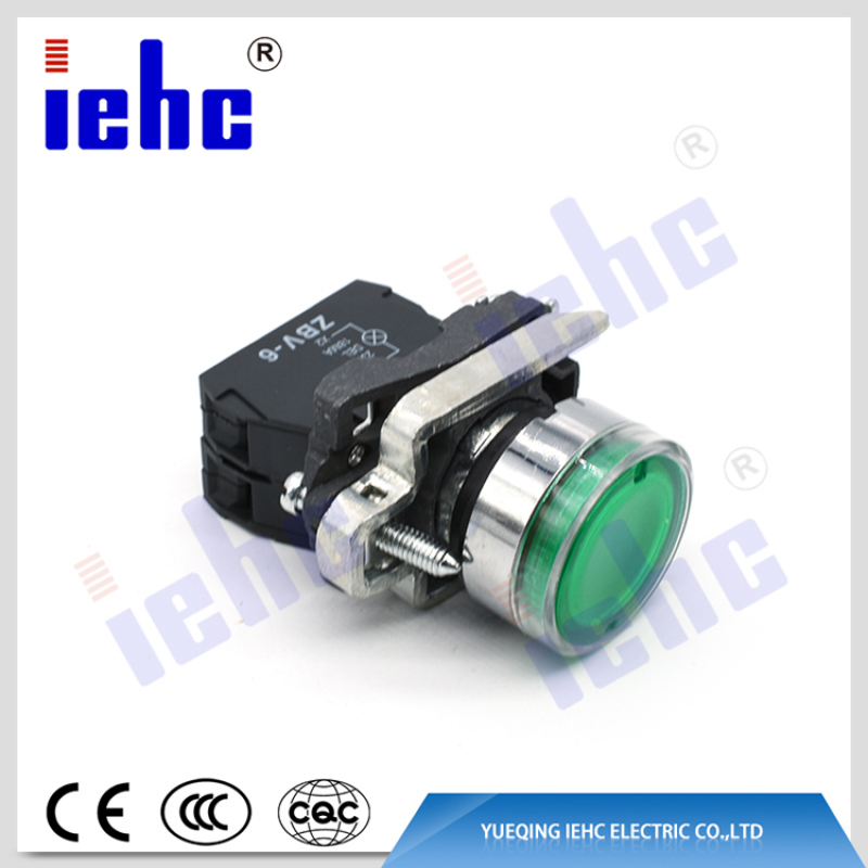 high quality XB2(LAY5) series green lamp push button switch