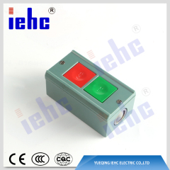 KH-701 2A green and red power metal shell push button control on-off switch