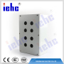 iehc HJ9-8W waterproof dustproof 8 holes push button control switch box