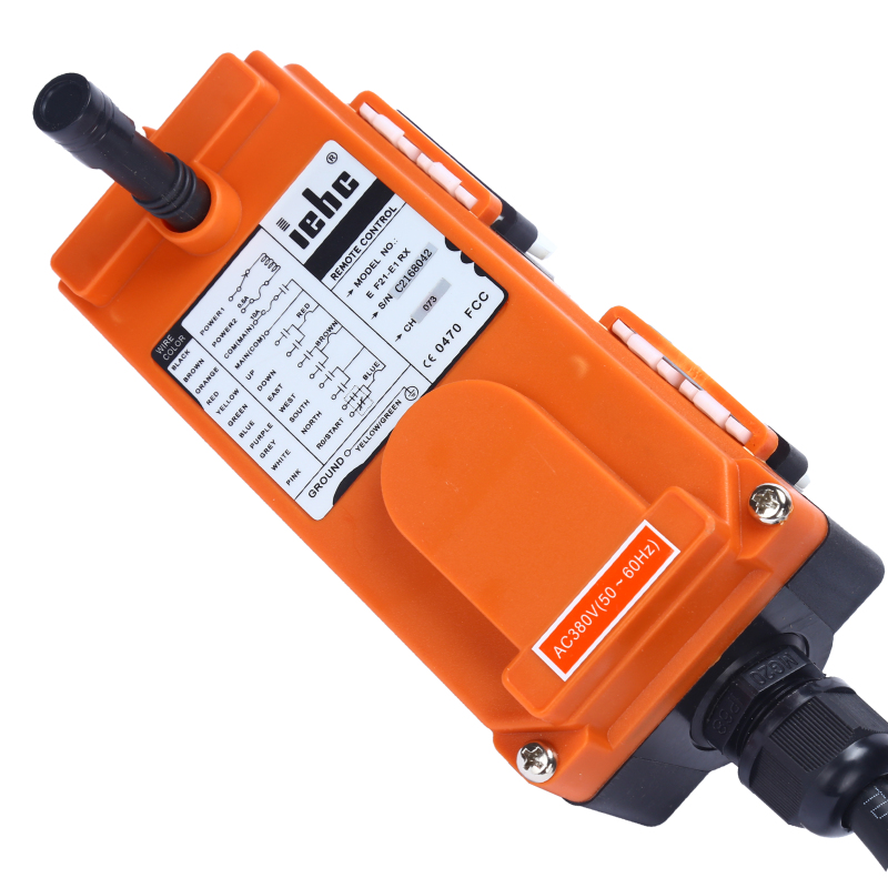 F21-E1B waterproof 1 transmitter and 2 receiver radio controller