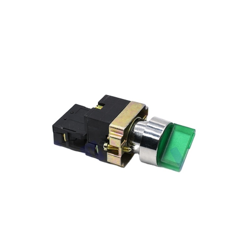 iehc high quality YB2-BK2365 XB2 ( LAY5 ) 3 position rotary selector push button switch with led light