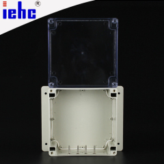 Y2 series 160*160*90mm ABS PV clear cover plastic underground waterproof electrical junction box